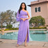 Powdered Plum Dress